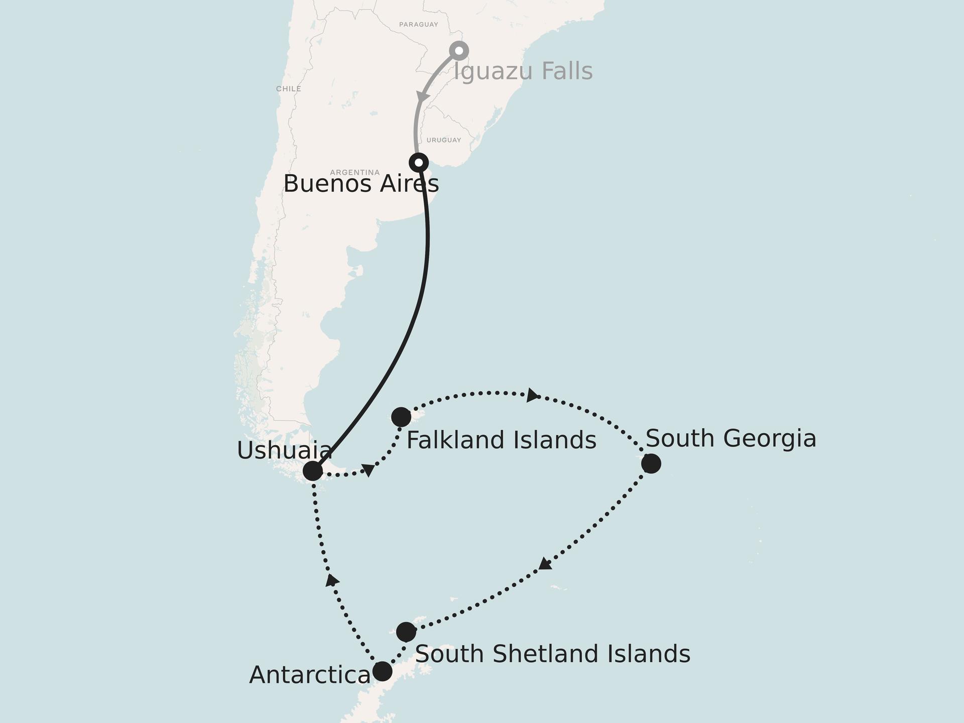 Antarctica, South Georgia and Falklands: Holiday Voyage