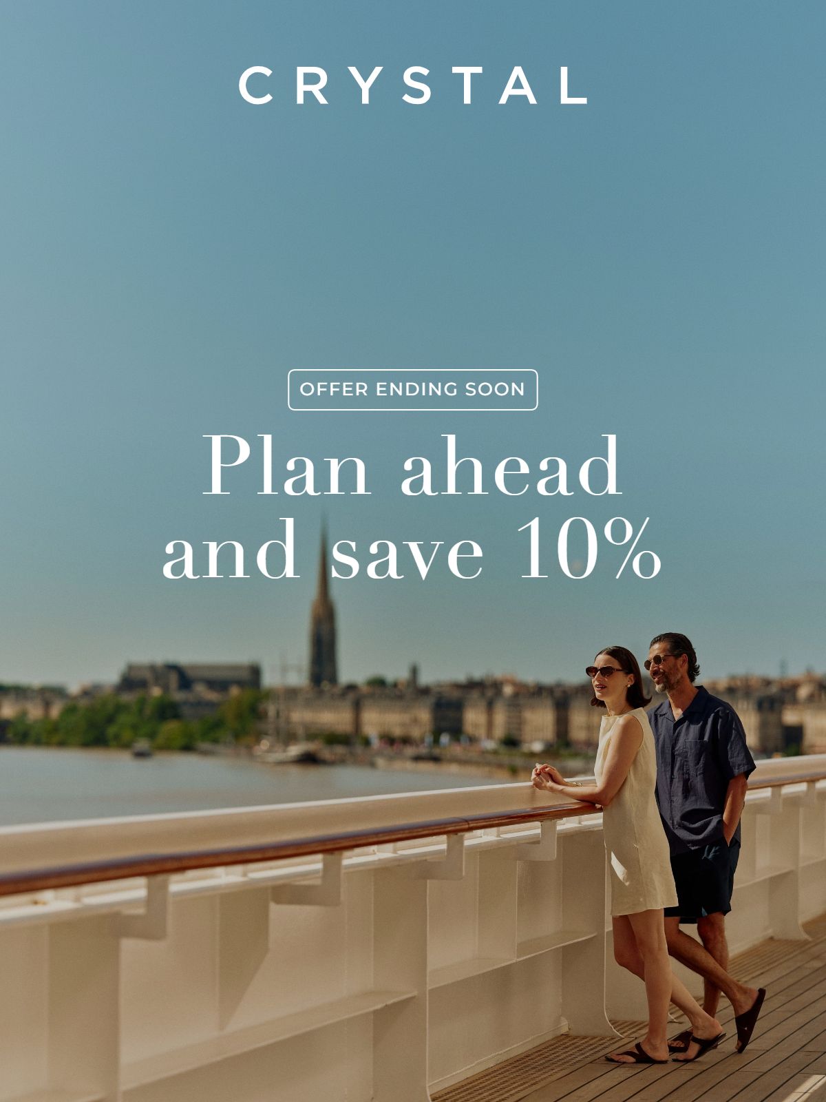 Plan ahead and save 10%